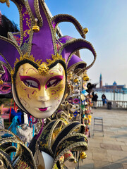 Fototapeta na wymiar Venetian carnival masks