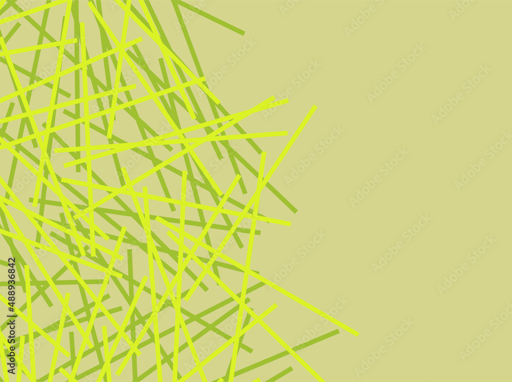 Poster simple background with abstract irregular lines pattern and with some copy space area