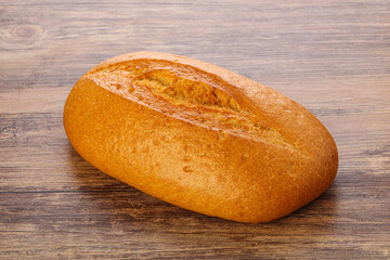 Homemade crust Bread loaf isolated