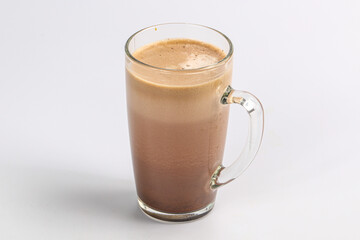 Hot sweet and tasty chocolate drink