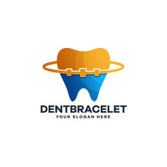 Doctor Dental Bracelet Gradient Logo