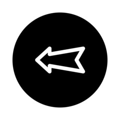 arrow left icon