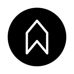 arrow up icon