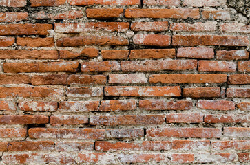 Background of old vintage grunge brick wall rough textures