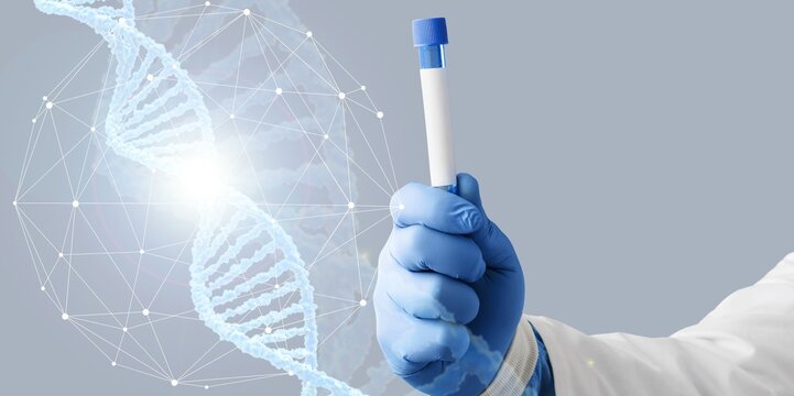 Genetic Engineering Concept. Testing. Pharmacy. Regenerative Medicine.