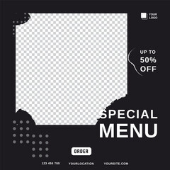 Culinary Social Media Post Template