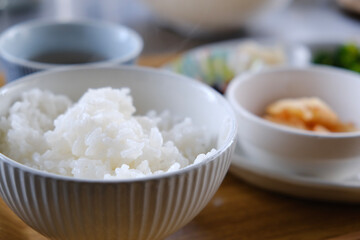 Japanese home cooking "breakfast"