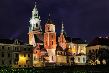 Fototapeta na wymiar Wawel castle