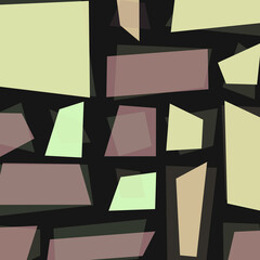 Offset Quads generative art background art illustration