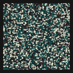 Fototapeta premium Offset Quads generative art background art illustration