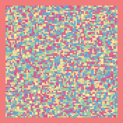 Fototapeta premium Offset Quads generative art background art illustration