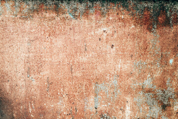 Grunge rusty metal texture. Rusted and oxidized background.