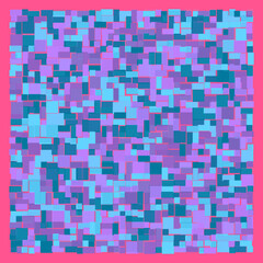 Fototapeta premium Offset Quads generative art background art illustration