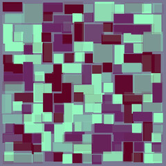 Offset Quads generative art background art illustration