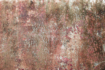 Grunge rusty metal texture. Rusted and oxidized background.