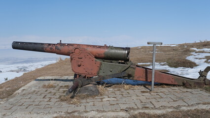 old cannon in the Nene HATUN national park