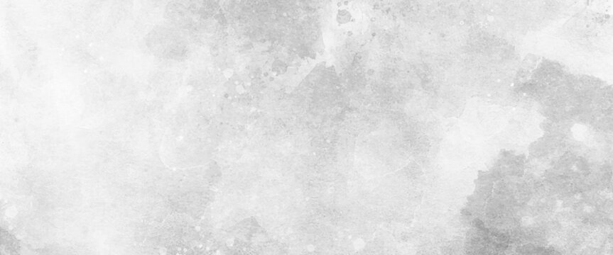 White background paper with white marble texture, White concrete wall as background, watercolor background in white and gray painting with cloudy distressed texture and marbled grunge. © Grave passenger