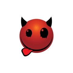 Devil horn Vector icon