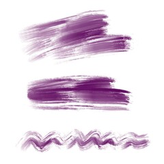 Abstract hand drawn violet blots background. Design element in Watercolor style