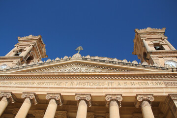 Fototapeta premium Mosta Cathedral or Rotunda Santa Marija Assunta, Malta 