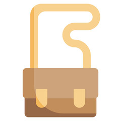 CROSSBODY flat icon,linear,outline,graphic,illustration