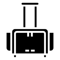 LUGGAGE glyph icon,linear,outline,graphic,illustration