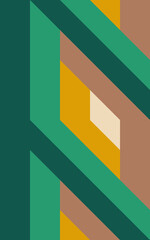 geometric colour block vector pattern