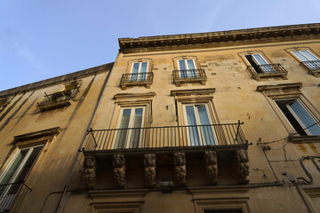 Lecce, Apulia, Italy: historic buildings