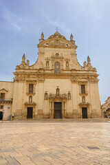 Fototapeta premium Santi Pietro e Paolo church in Galatina, Apulia