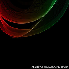 Black abstract background. Vector illustration.