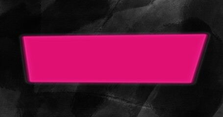Elegant abstract neon lilac with place for text banner black gray with blurred background with vintage grunge texture suitable for textile banner website template