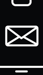 Mail Vector Icon Design Illustration