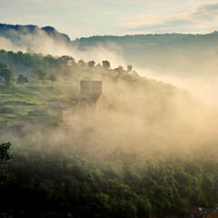 Fototapeta na wymiar Beautiful landscape near Veliko Tarnovo, Bulgaria 