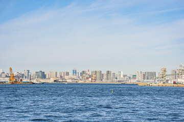 若洲海浜公園から見る景色
