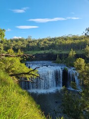Millstream in North Queensland during the travel in the summer