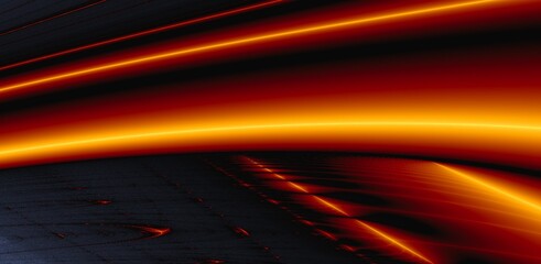 Red fire background. Fractal background futuristic design illustration