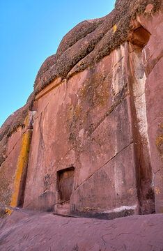 Aramu Muru is ancient landmark in Peru.