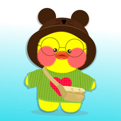 Lalafanfan duck. Easter. 