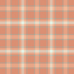 Seamless tartan plaid pattern with texture and pastel color.