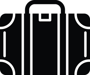 Suitcase Vector Icon Design Illustration