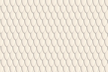 Abstract neutral background with fish scales ornament © paketesama