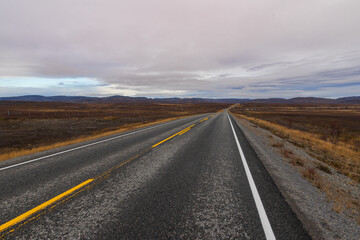 On the road to the Nordkapp