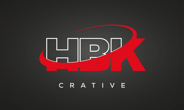 HBK letters creative technology logo design