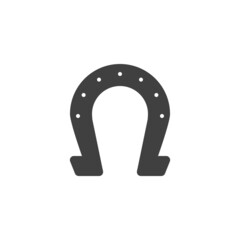 Horseshoe vector icon
