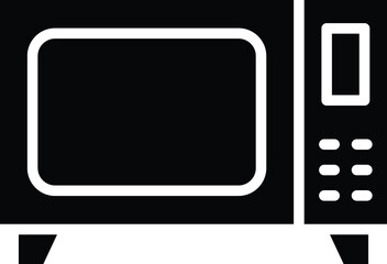 Microwave Vector Icon Design Illustration