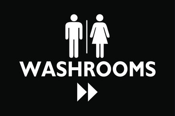 Washroom ( symbol of the rest room)