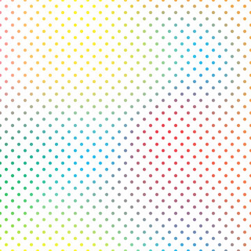 Colorful dotted seamless background. Vector illustration.