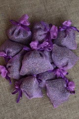 Aroma sachet lavender. Refreshener aroma therapy.