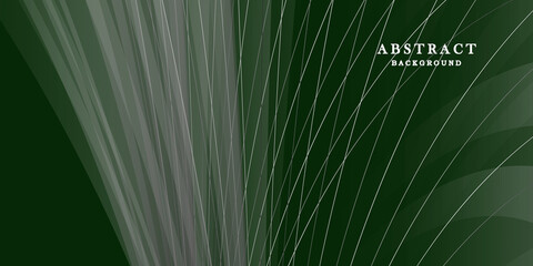 Obraz premium Green and white background vector