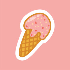 cute sticker design cartoon vector icon illustration logo mascot hand drawn concept trandy cartoon	